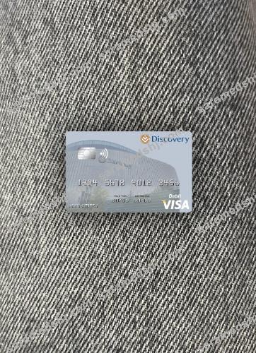 South Africa Discovery Limited visa debit card photolook front